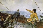 leif erikson upptacker amerika unknow artist